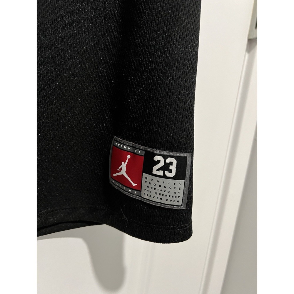 Jordan Flight 23 Black Stitched Basketball Jersey Dress Girls L 12-13‎ $45 - Picture 5 of 6